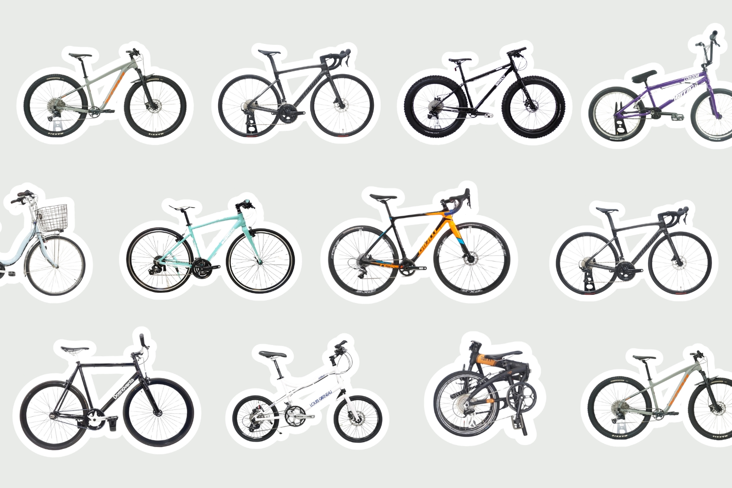 自転車の種類をサクッと理解できる！ あなたに最適なタイプはどの自転車？
